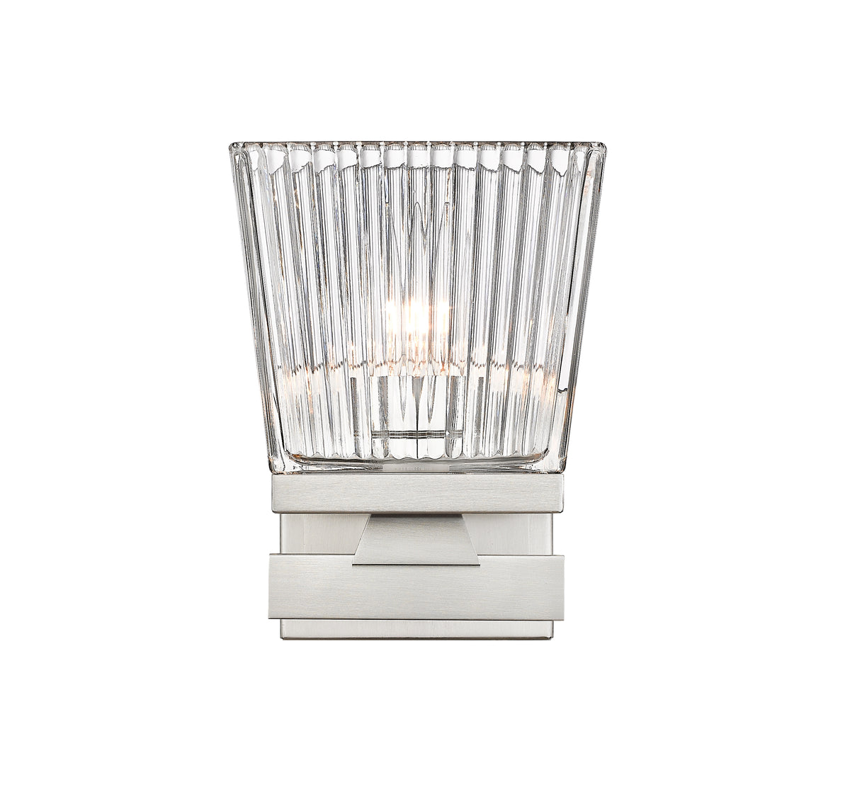 Applique murale Astor Nickel brossé, Transparent – vue 5