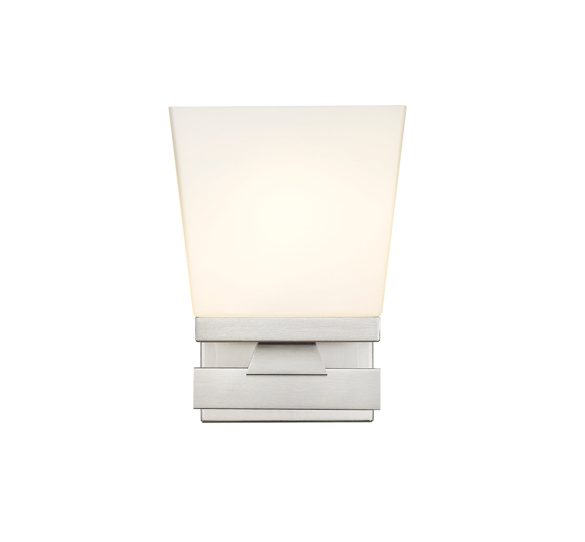 Applique murale Astor Nickel brossé, Opale givrée – vue 4