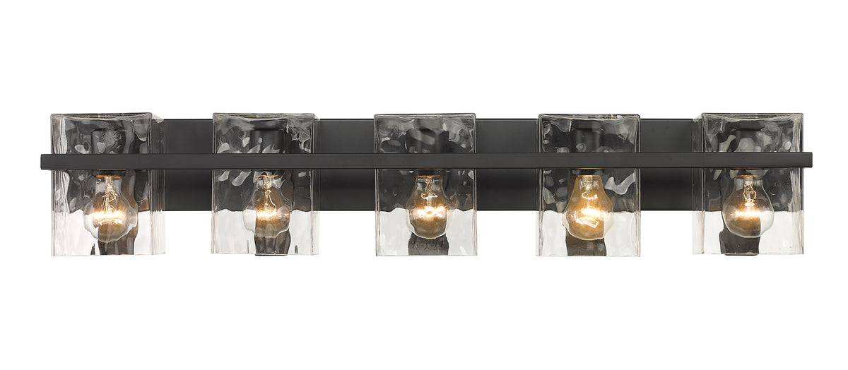 Luminaire de vanité Bennington Noir mat, 36 1/4" – vue 5