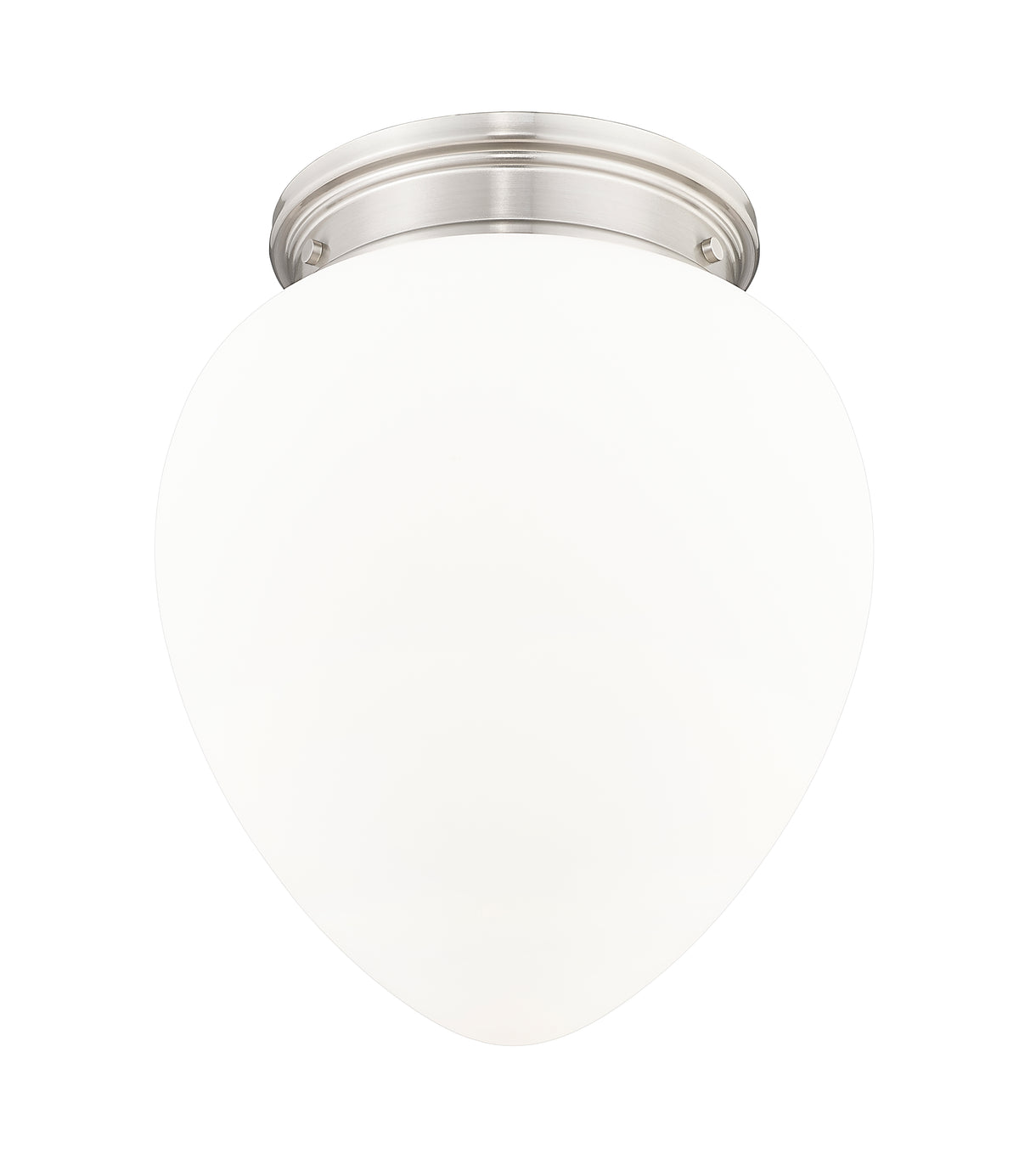 Plafonnier Gideon Nickel brossé, 12 1/2" – vue 5