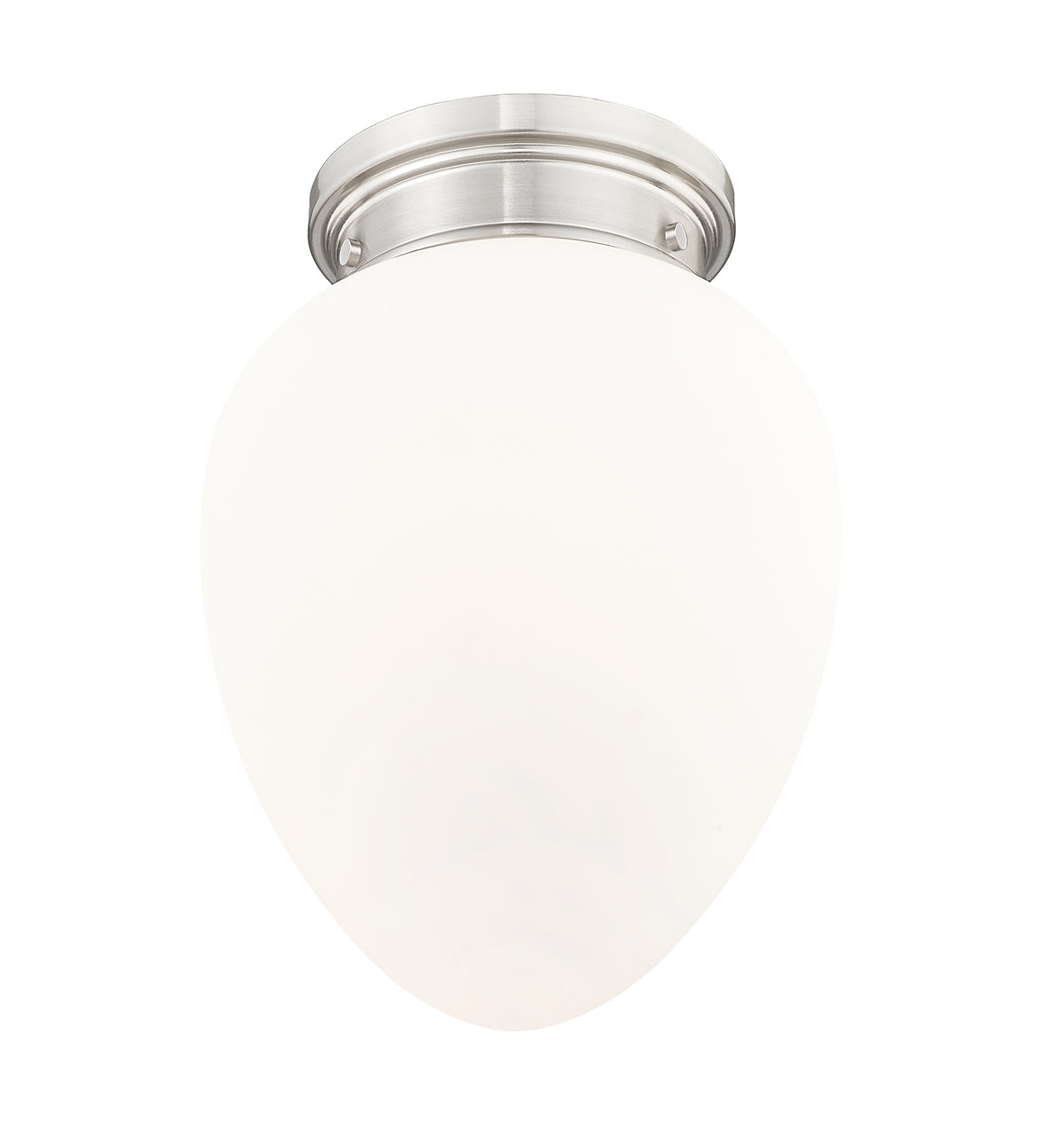 Plafonnier Gideon Nickel brossé, 10" – vue 5