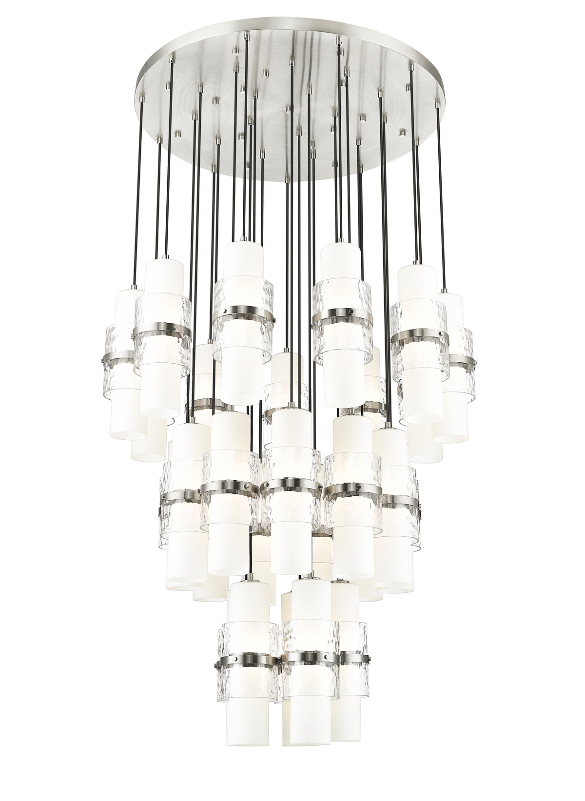 Lustre Cayden Nickel brossé, 36" – vue 5