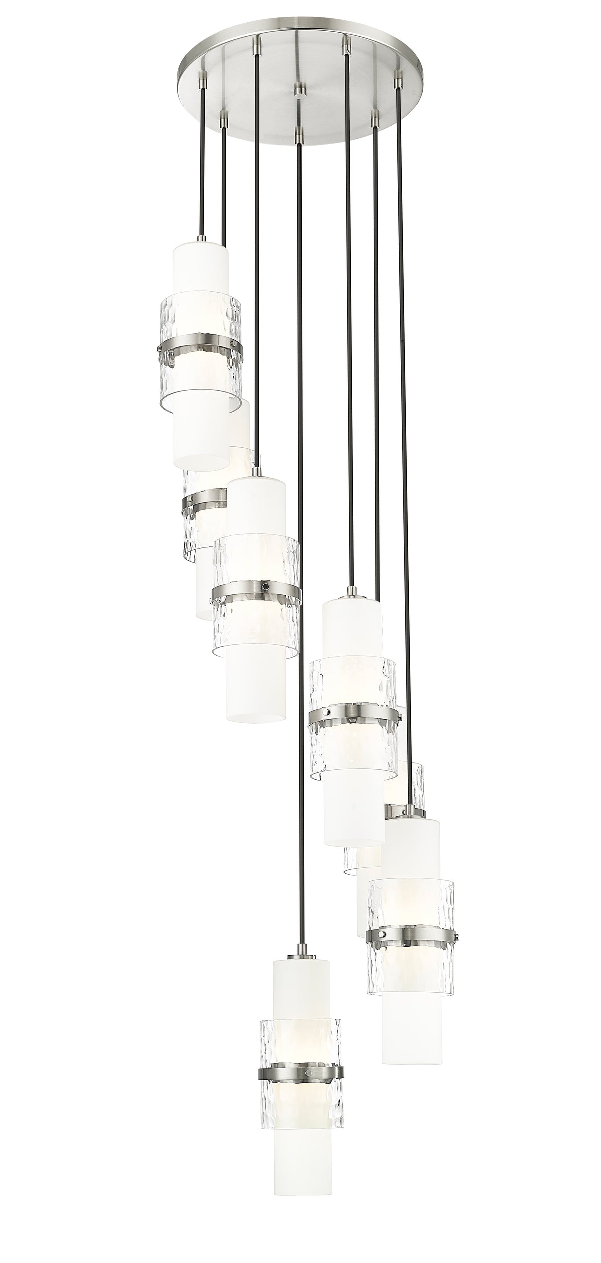 Lustre Cayden Nickel brossé, 18" – vue 5