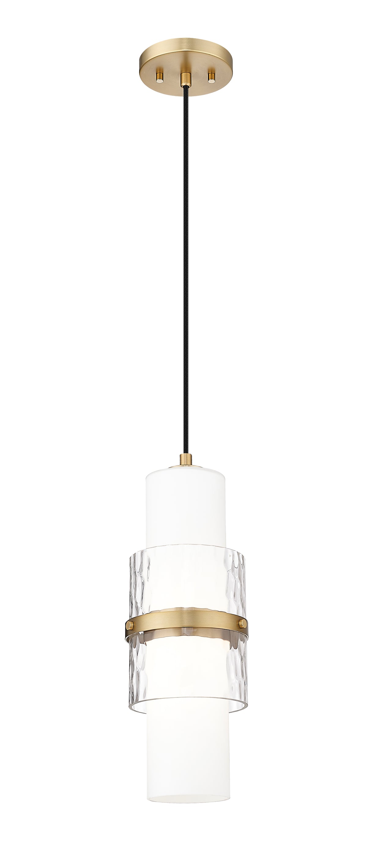 Mini-suspension Cayden Câble, Or moderne – vue 4