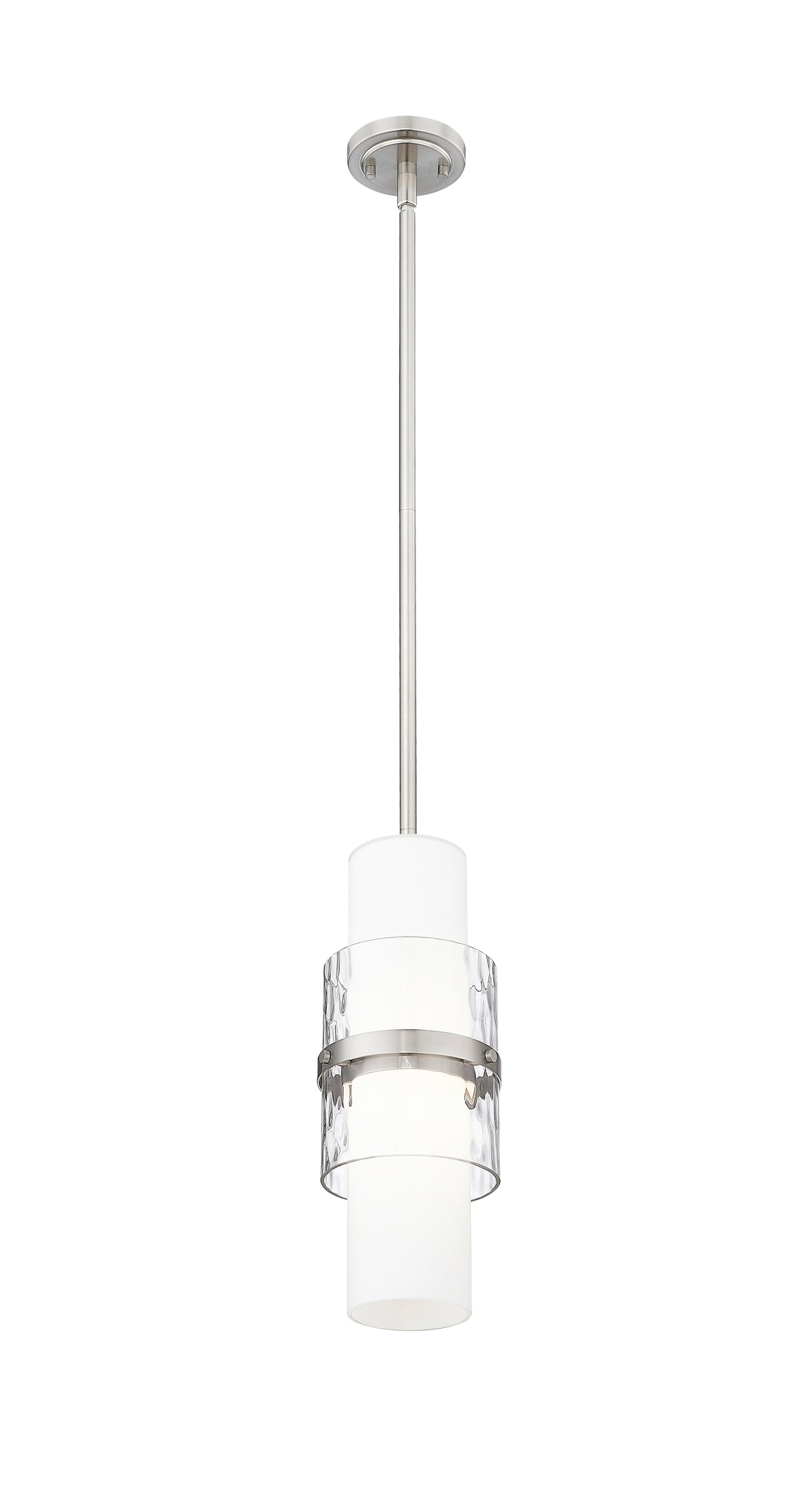 Mini-suspension Cayden Tige, Nickel brossé – vue 4