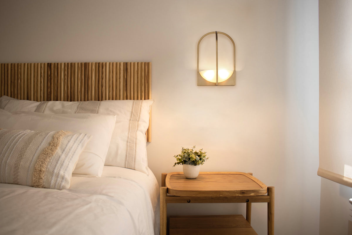 Applique murale Devon Or moderne – vue 3