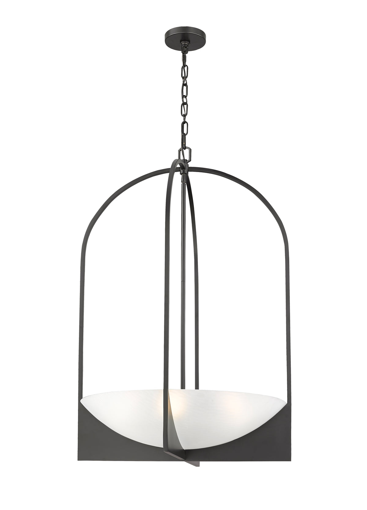 Lustre Devon Noir mat, 24" – vue 4