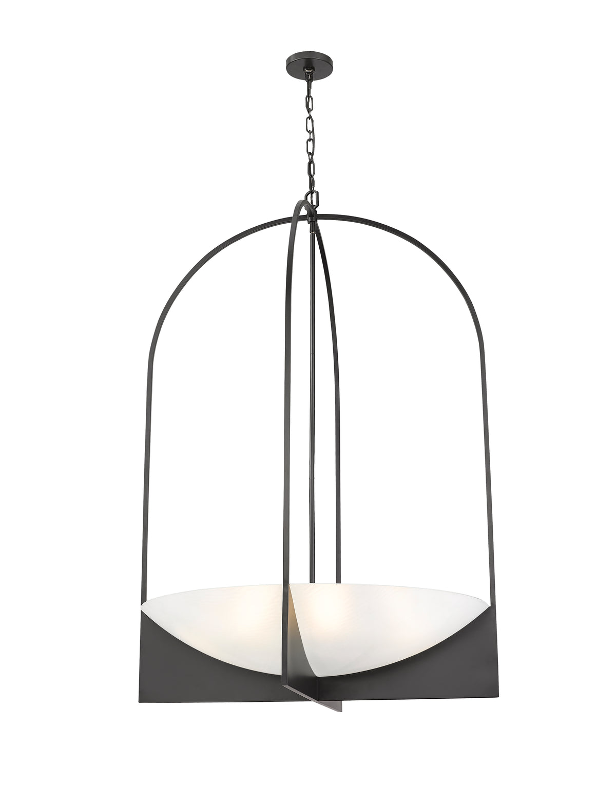 Lustre Devon Noir mat, 32" – vue 4