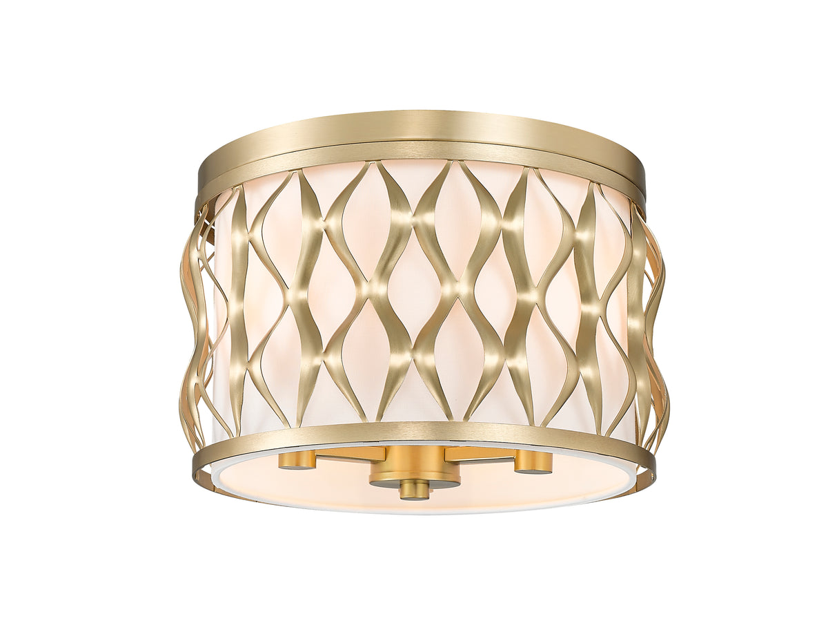 Plafonnier Harden Or moderne, 12 1/4" – vue 4