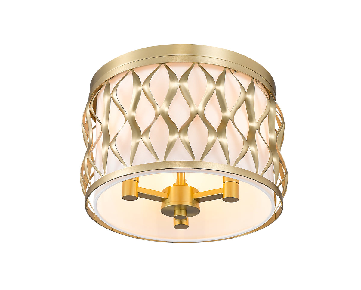 Plafonnier Harden Or moderne, 12 1/4" – vue 5