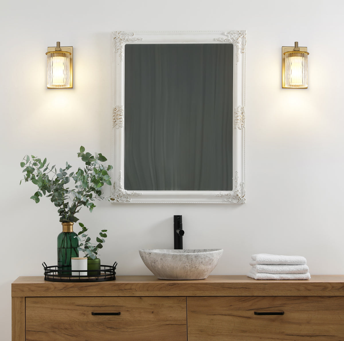 Applique murale Grayson Or moderne – vue 3