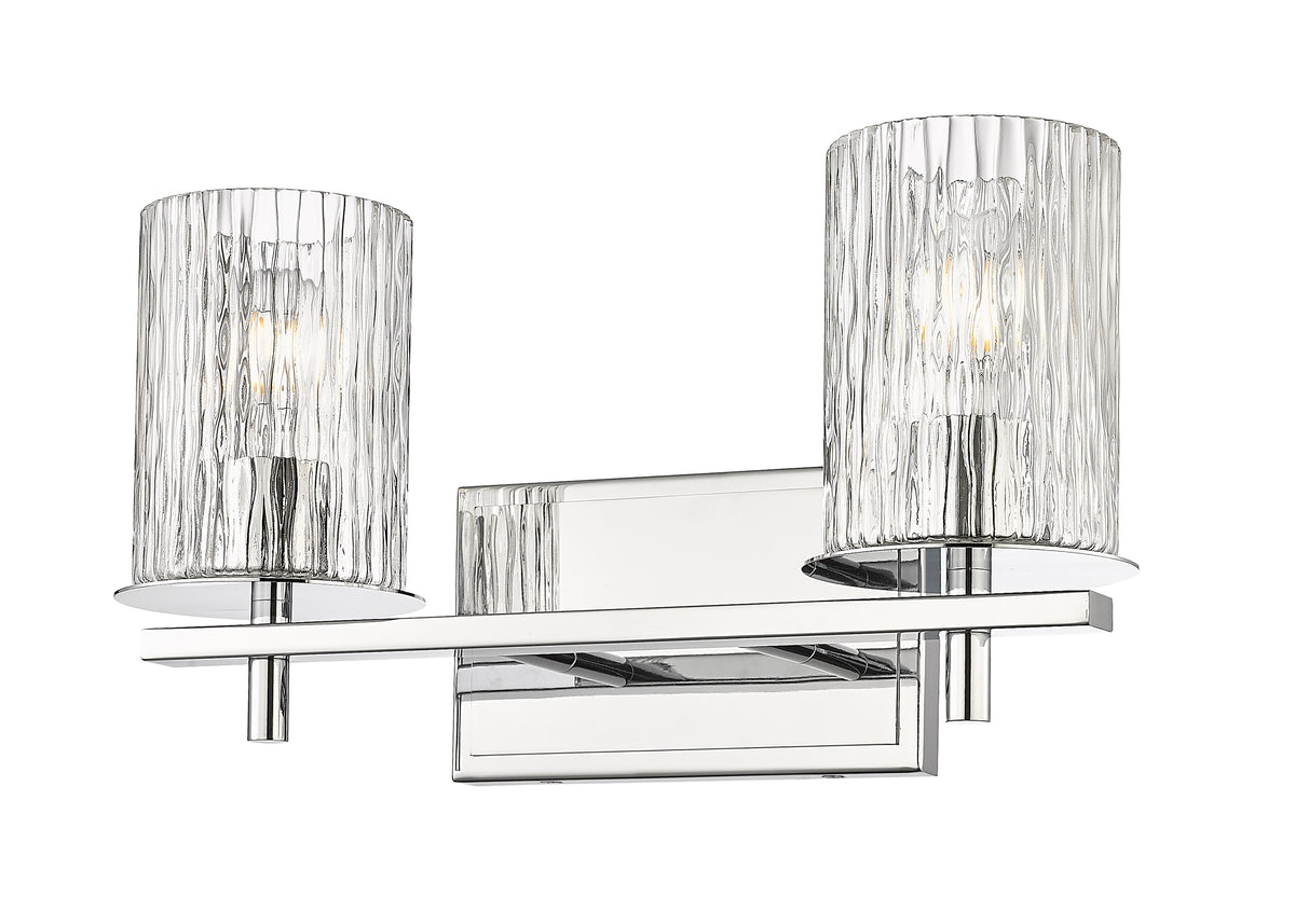 Luminaire de vanité Grayson Chrome, 16" – vue 4