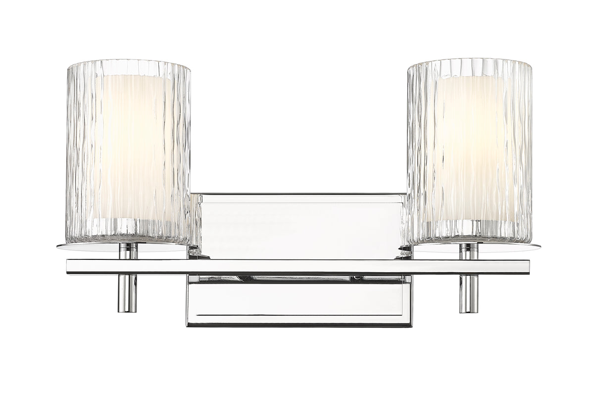 Luminaire de vanité Grayson Chrome, 16" – vue 5
