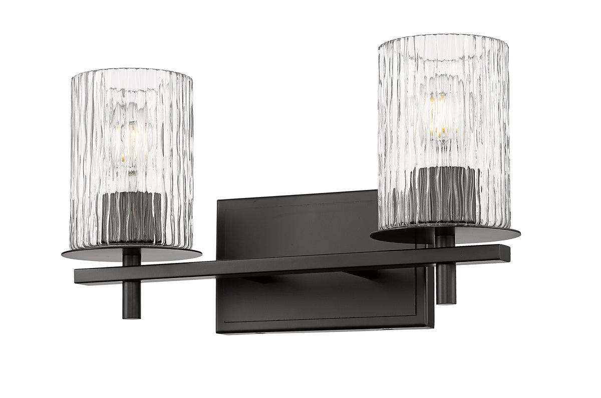 Luminaire de vanité Grayson Noir mat, 16" – vue 4