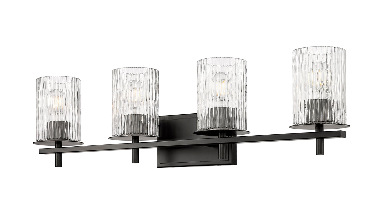 Luminaire de vanité Grayson Noir mat, 31" – vue 4