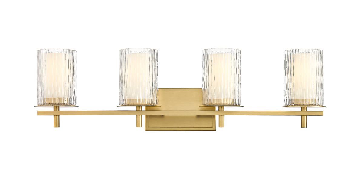 Luminaire de vanité Grayson Or moderne, 31" – vue 5