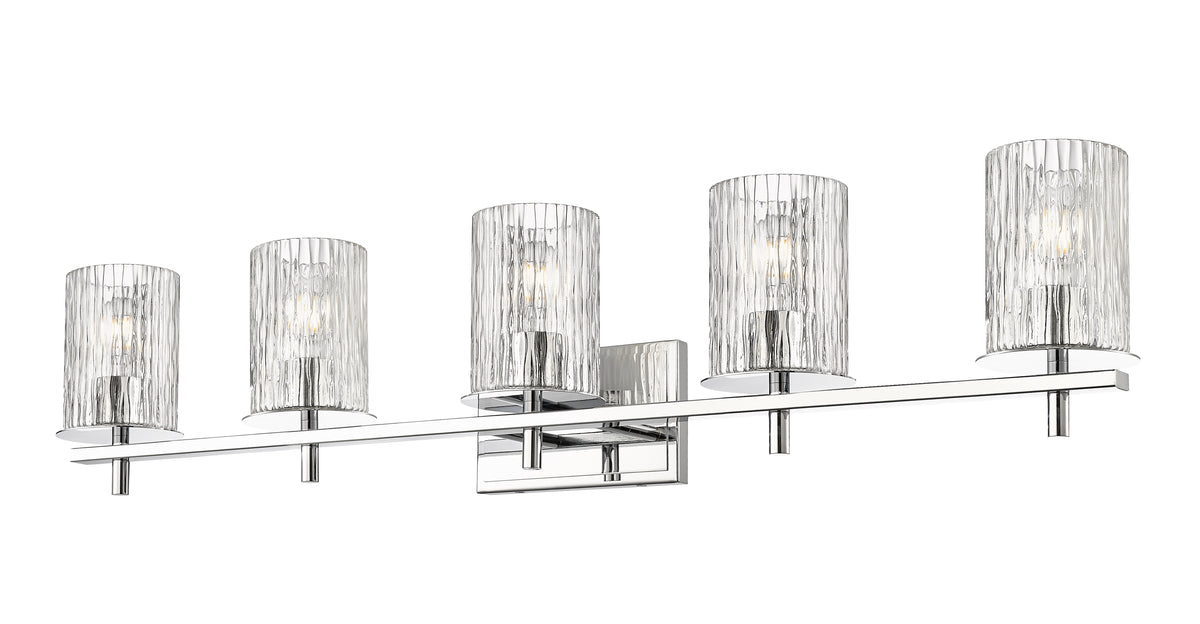 Luminaire de vanité Grayson Chrome, 40" – vue 4