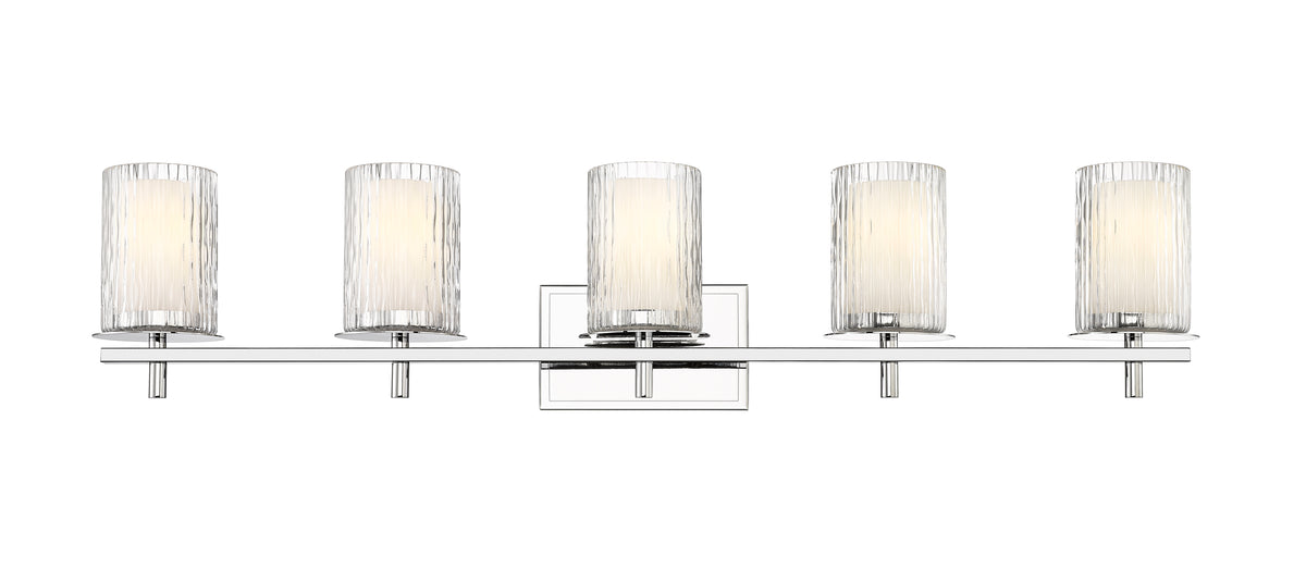 Luminaire de vanité Grayson Chrome, 40" – vue 5