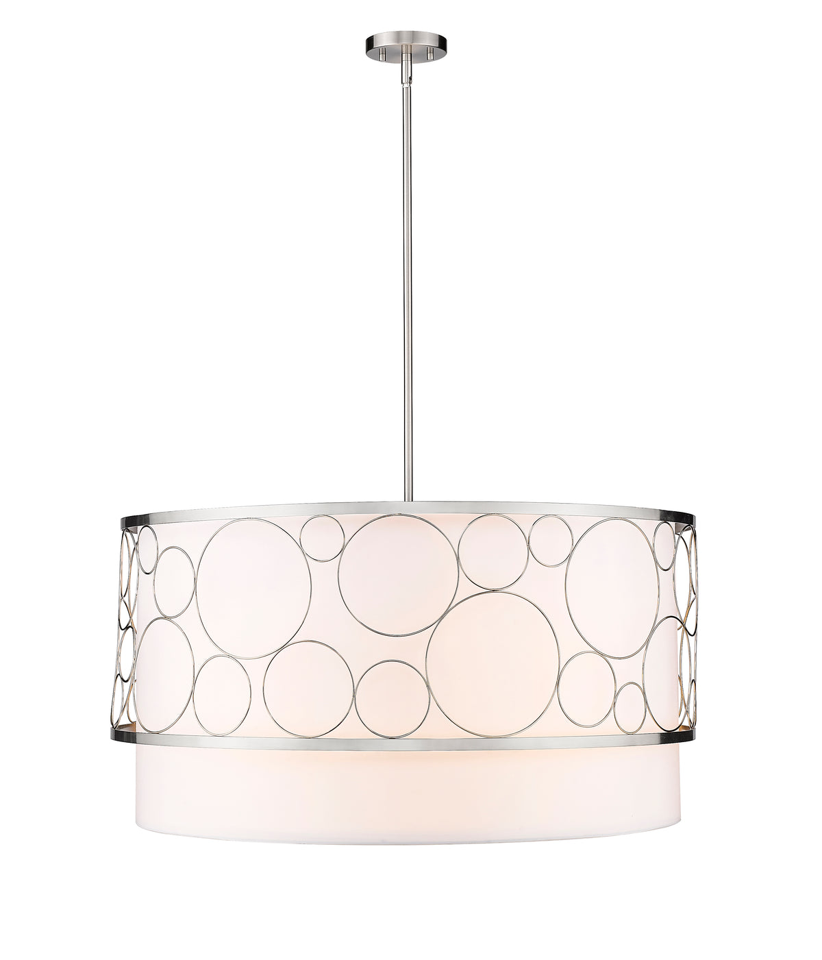 Lustre Kendall Nickel brossé – vue 4