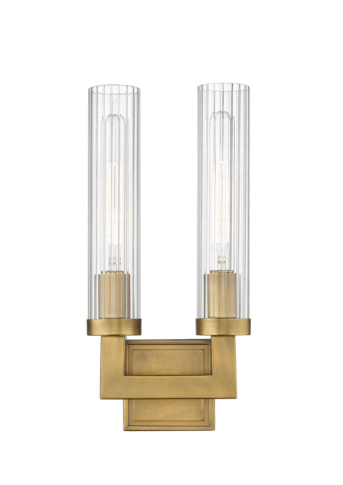 Applique murale Beau Laiton frotté, nombre ampoules 2 – vue 4