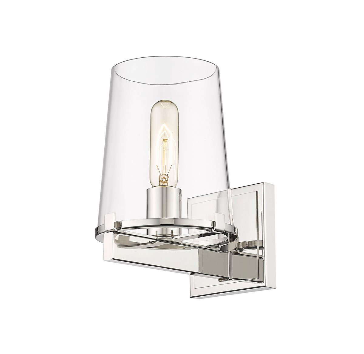 Applique murale Callista Nickel poli, 9" – vue 5