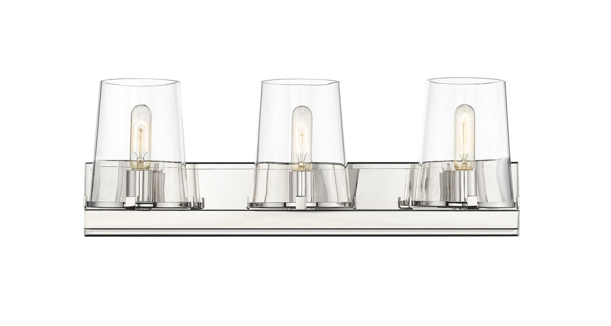 Luminaire de vanité Callista Nickel poli, 27 1/2" – vue 4