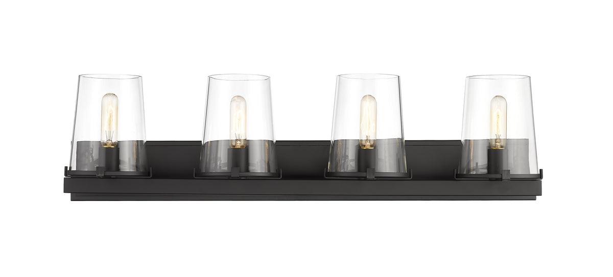 Luminaire de vanité Callista Noir mat, 37 1/2" – vue 4