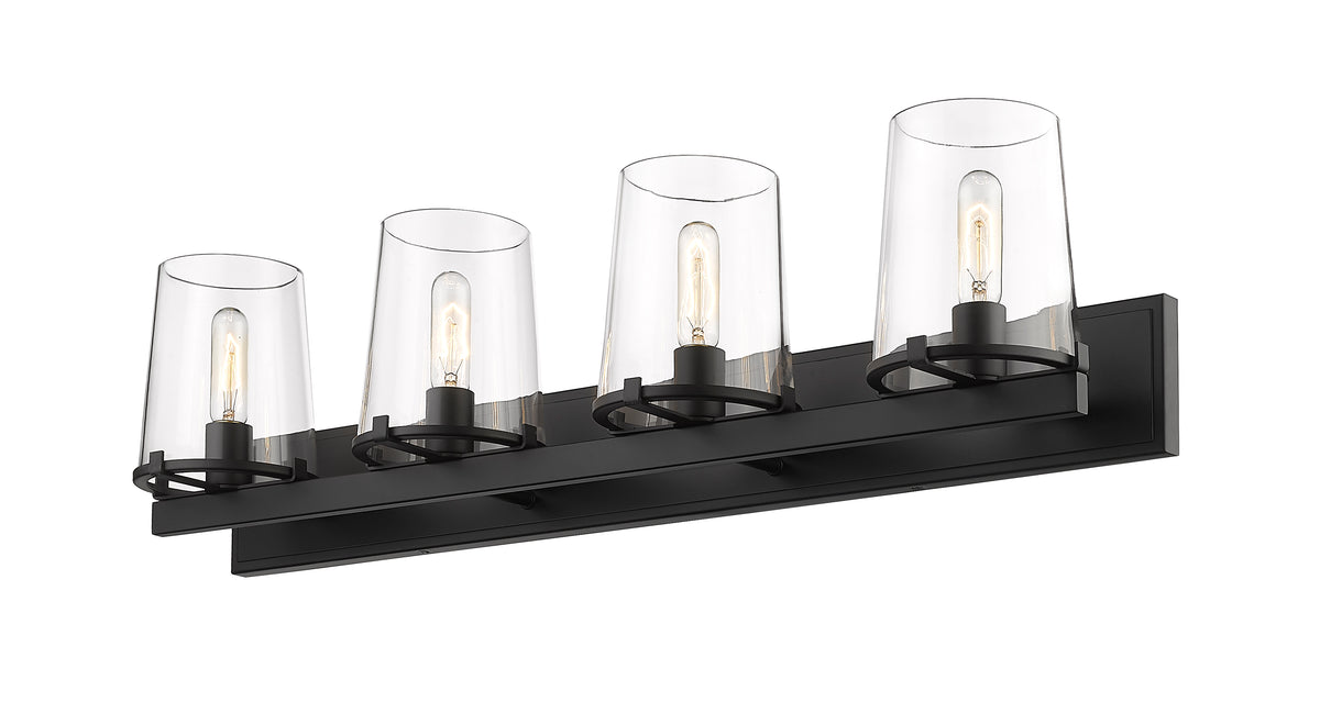 Luminaire de vanité Callista Noir mat, 37 1/2" – vue 5