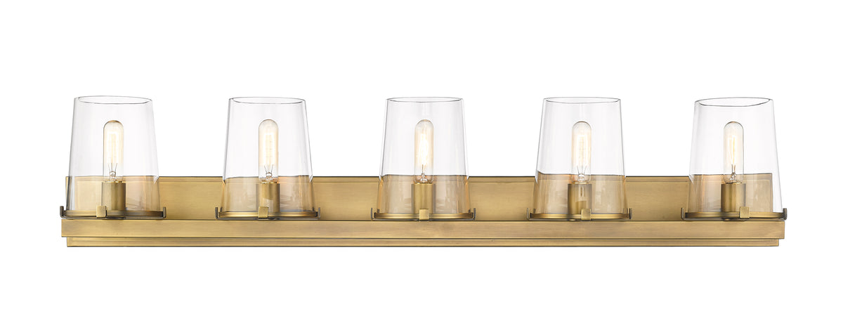 Luminaire de vanité Callista Laiton frotté, 47" – vue 5
