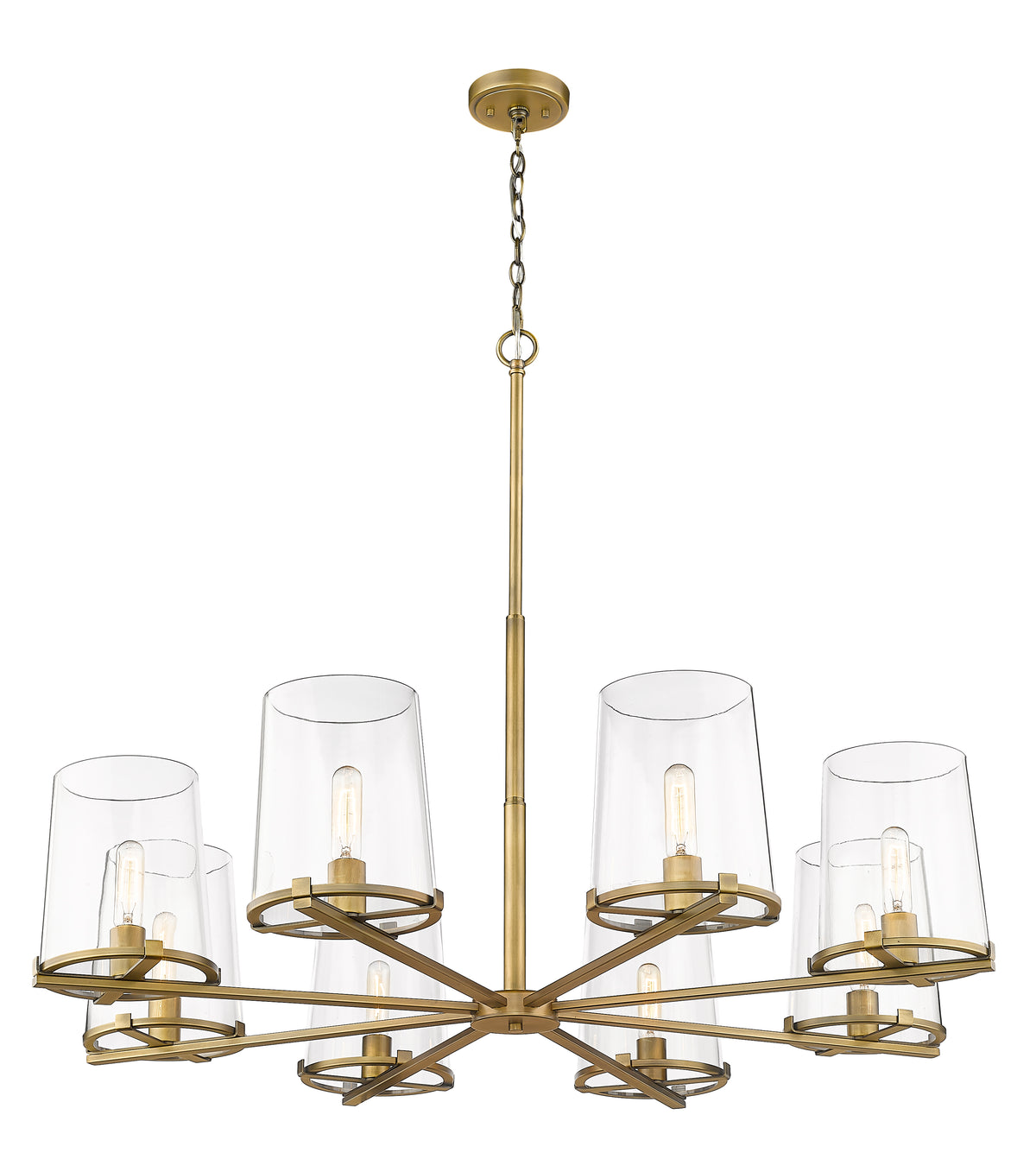 Lustre Callista Laiton frotté, 44" – vue 5