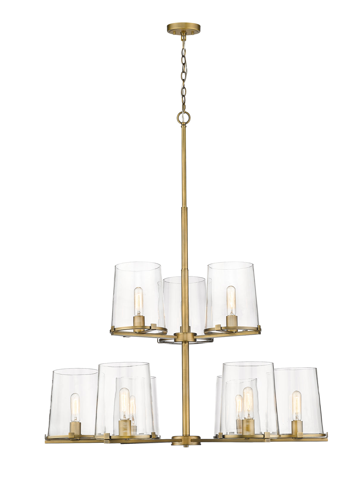 Lustre Callista Laiton frotté, 38" – vue 4