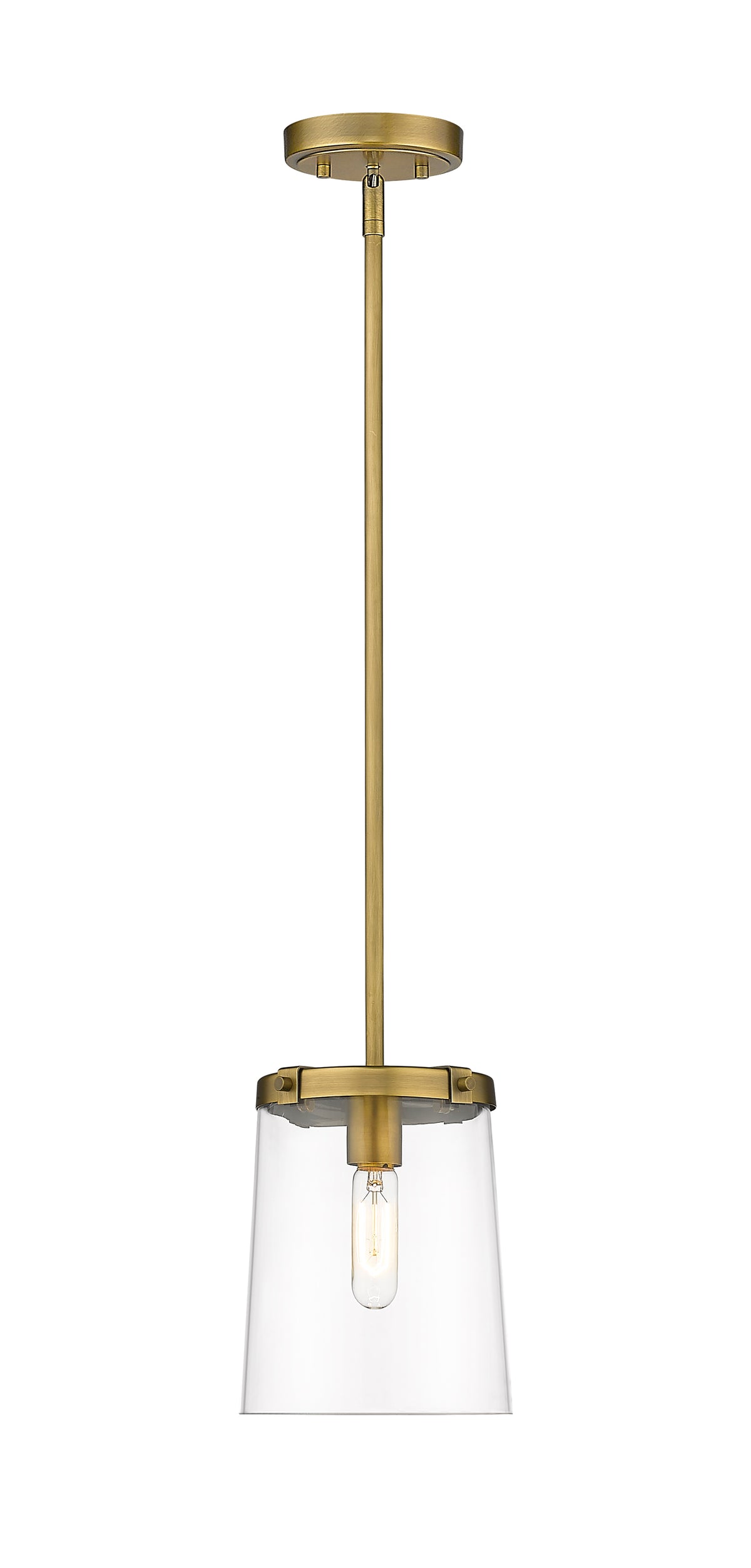 Mini-suspension Callista Laiton frotté, 7 1/2" – vue 4