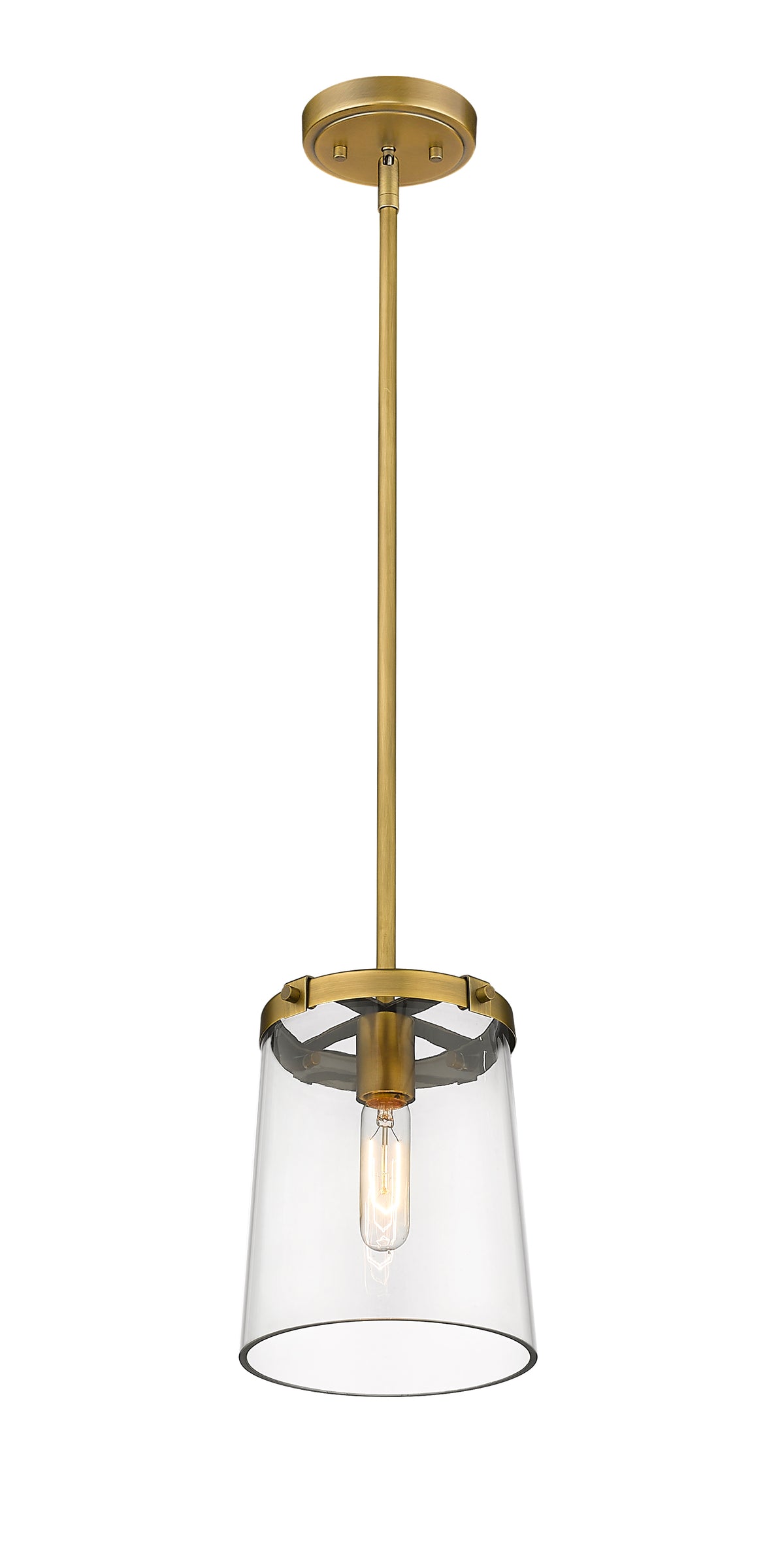 Mini-suspension Callista Laiton frotté, 7 1/2" – vue 5