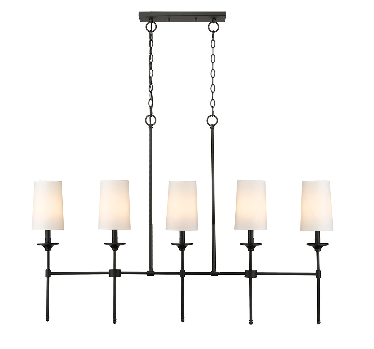 Suspension linéaire Emily Noir mat – vue 4