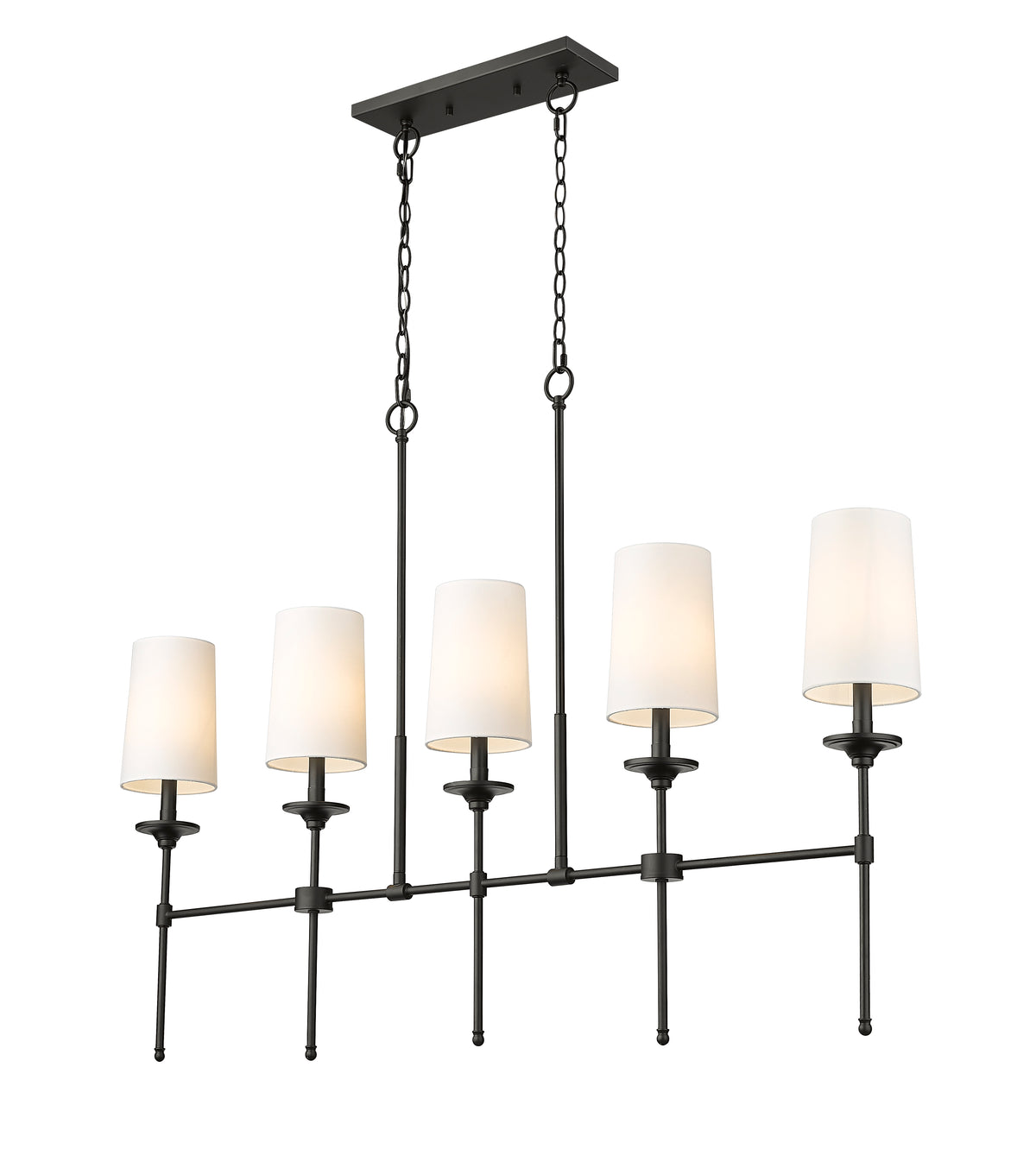 Suspension linéaire Emily Noir mat – vue 5