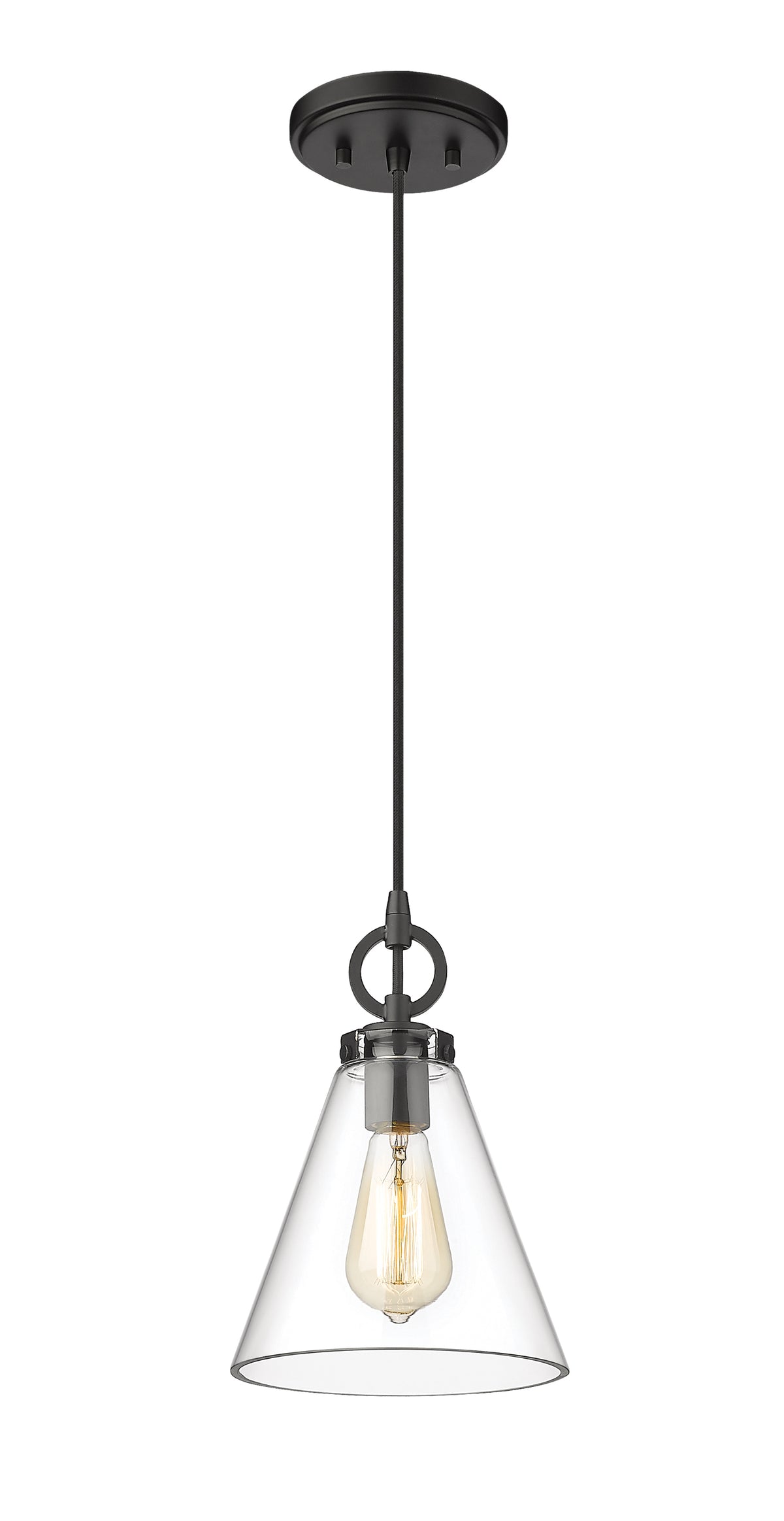 Mini-suspension Harper Noir mat – vue 4