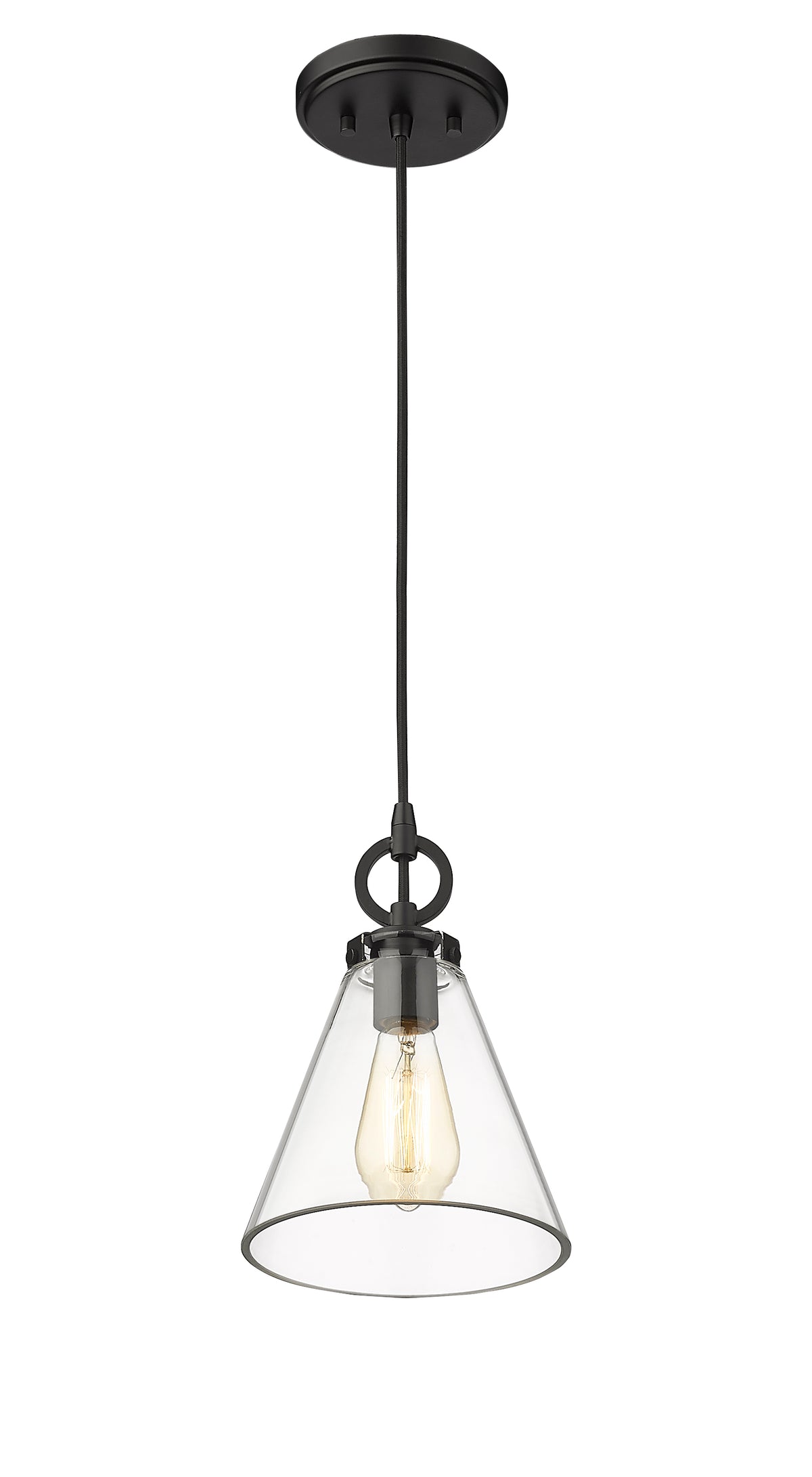 Mini-suspension Harper Noir mat – vue 5