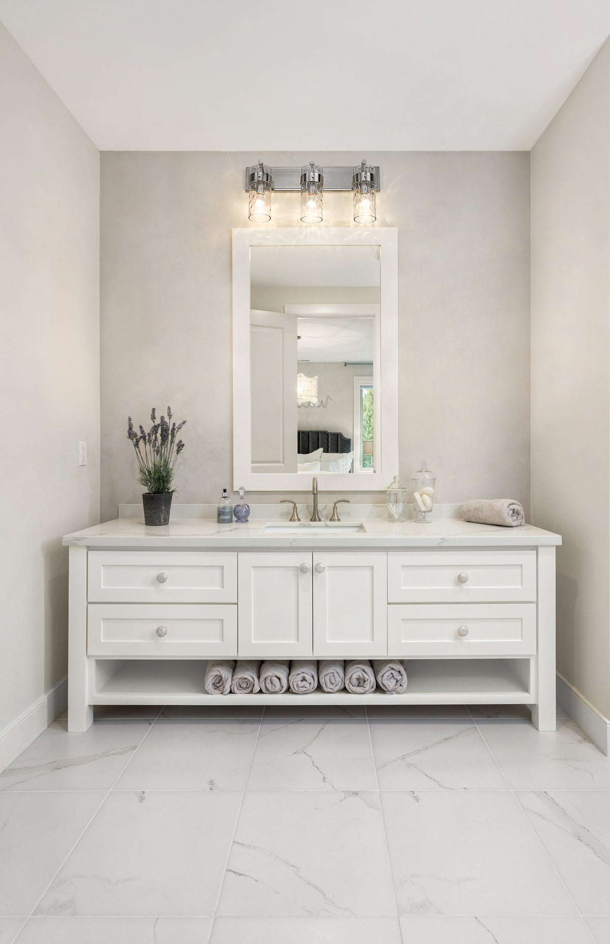 Luminaire de vanité Fontaine Nickel brossé, 24" – vue 3