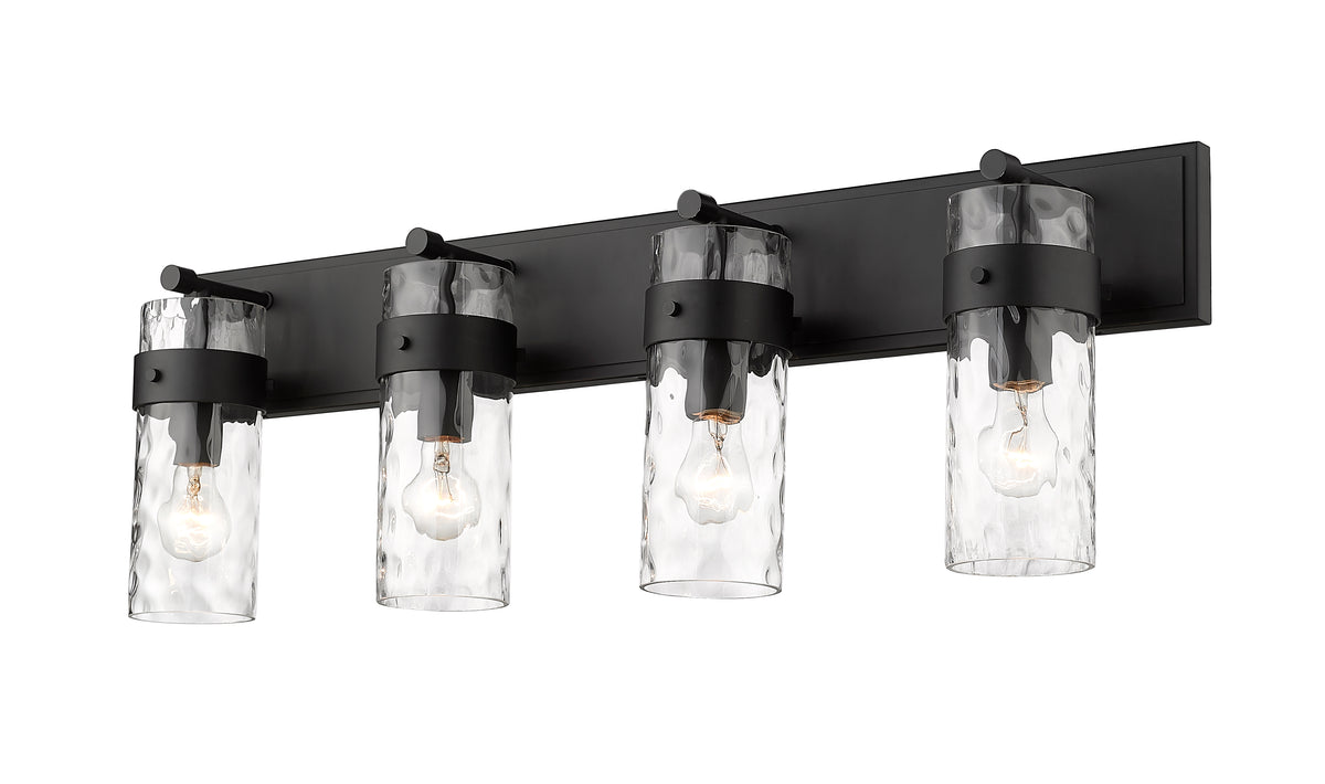 Luminaire de vanité Fontaine Noir mat, 34" – vue 4