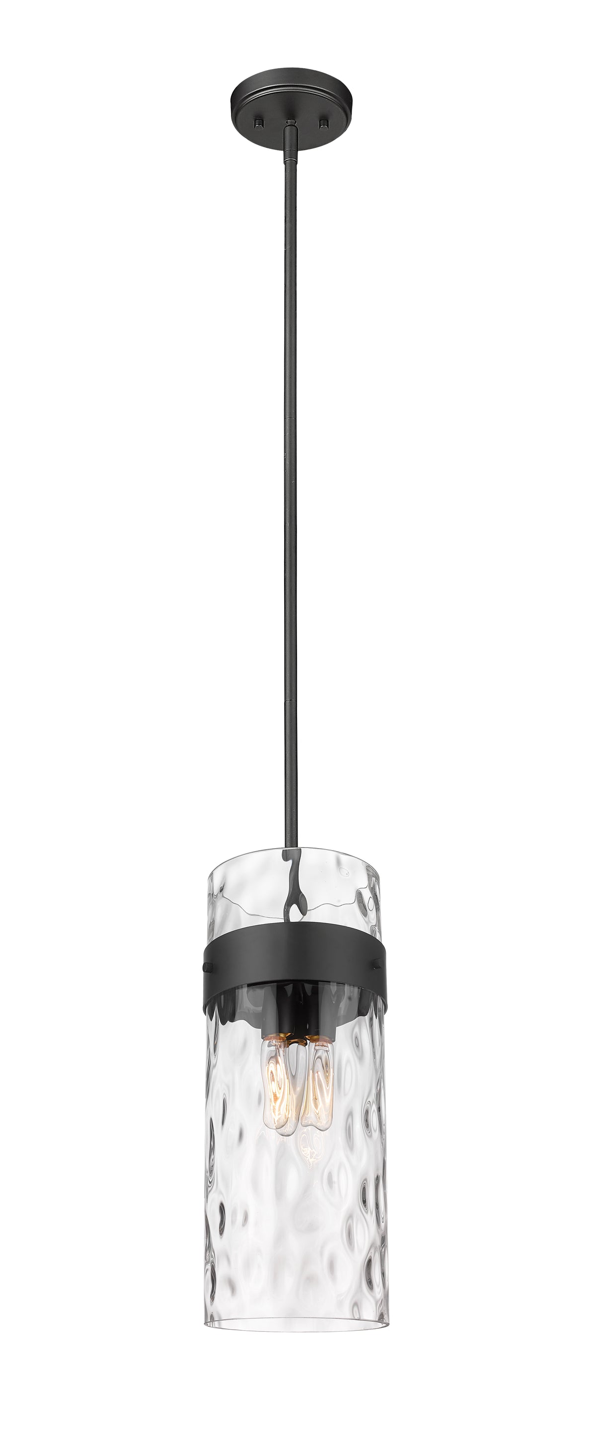 Mini-suspension Fontaine Tige, Noir mat, 9" – vue 4