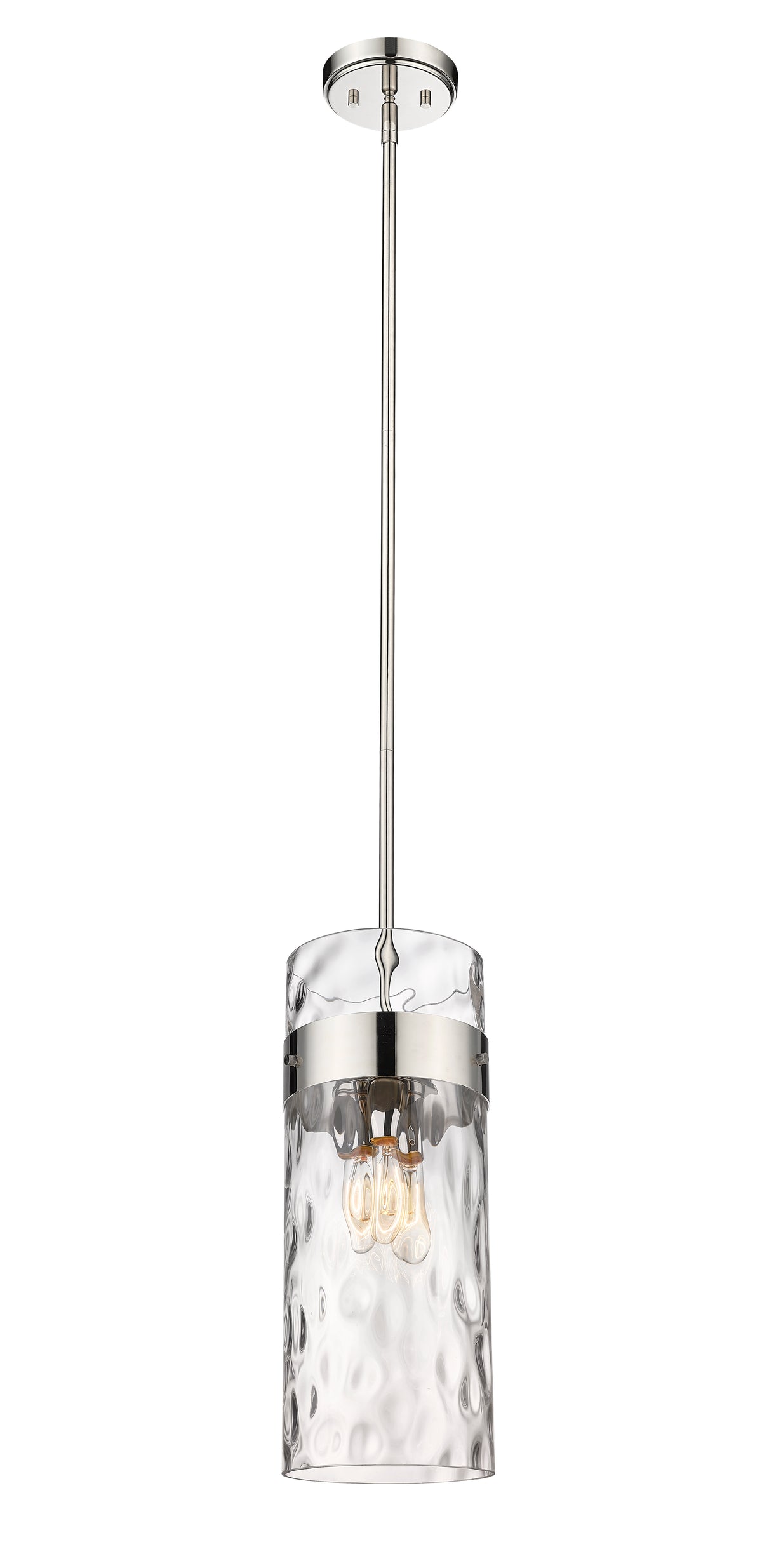 Mini-suspension Fontaine Tige, Nickel poli, 9" – vue 4