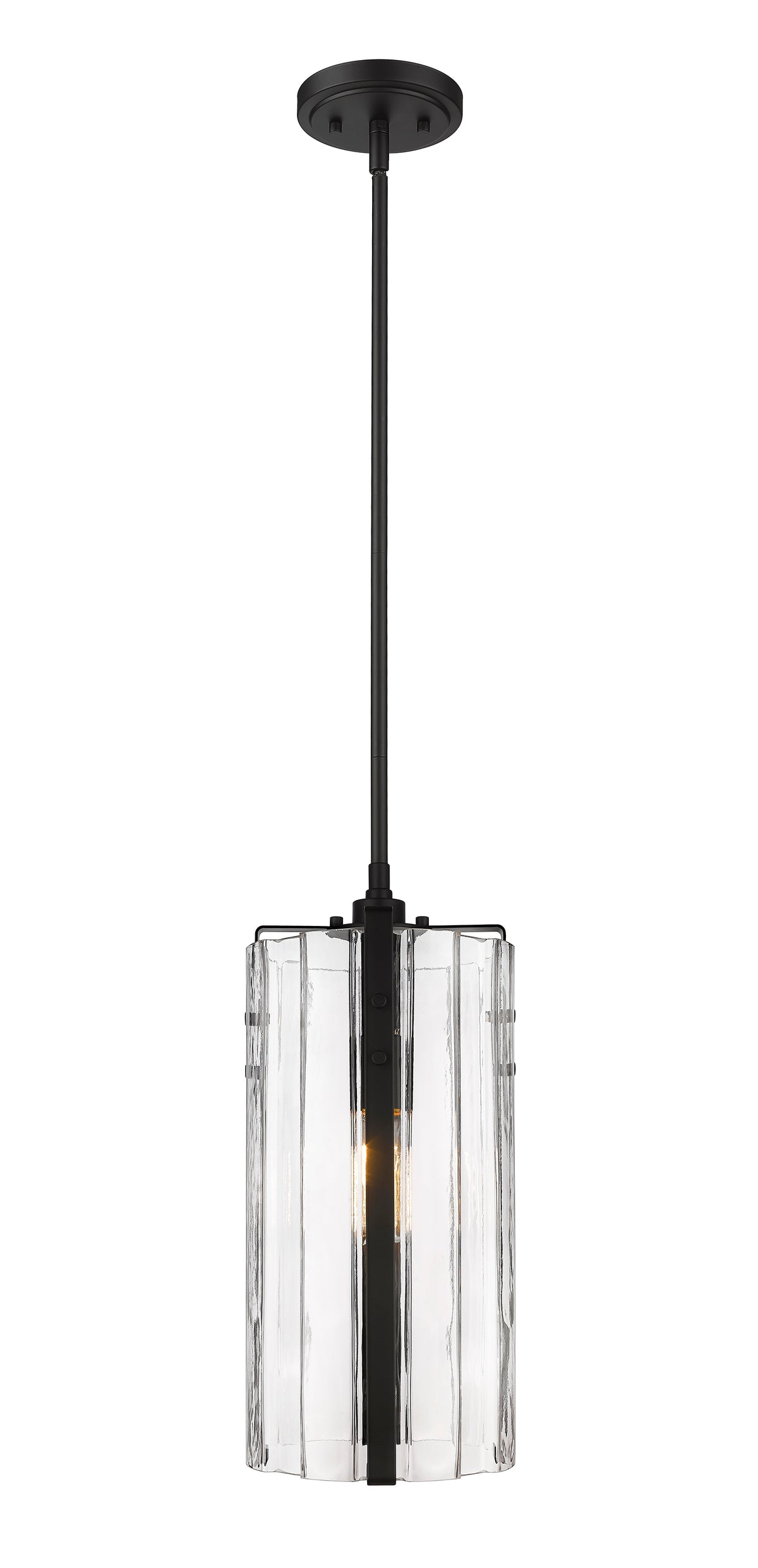 Mini-suspension Alverton Noir mat, 8" – vue 4