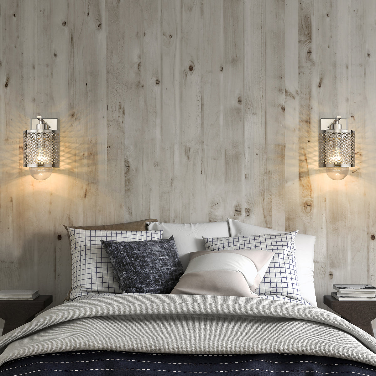 Applique murale Kipton Nickel poli – vue 3