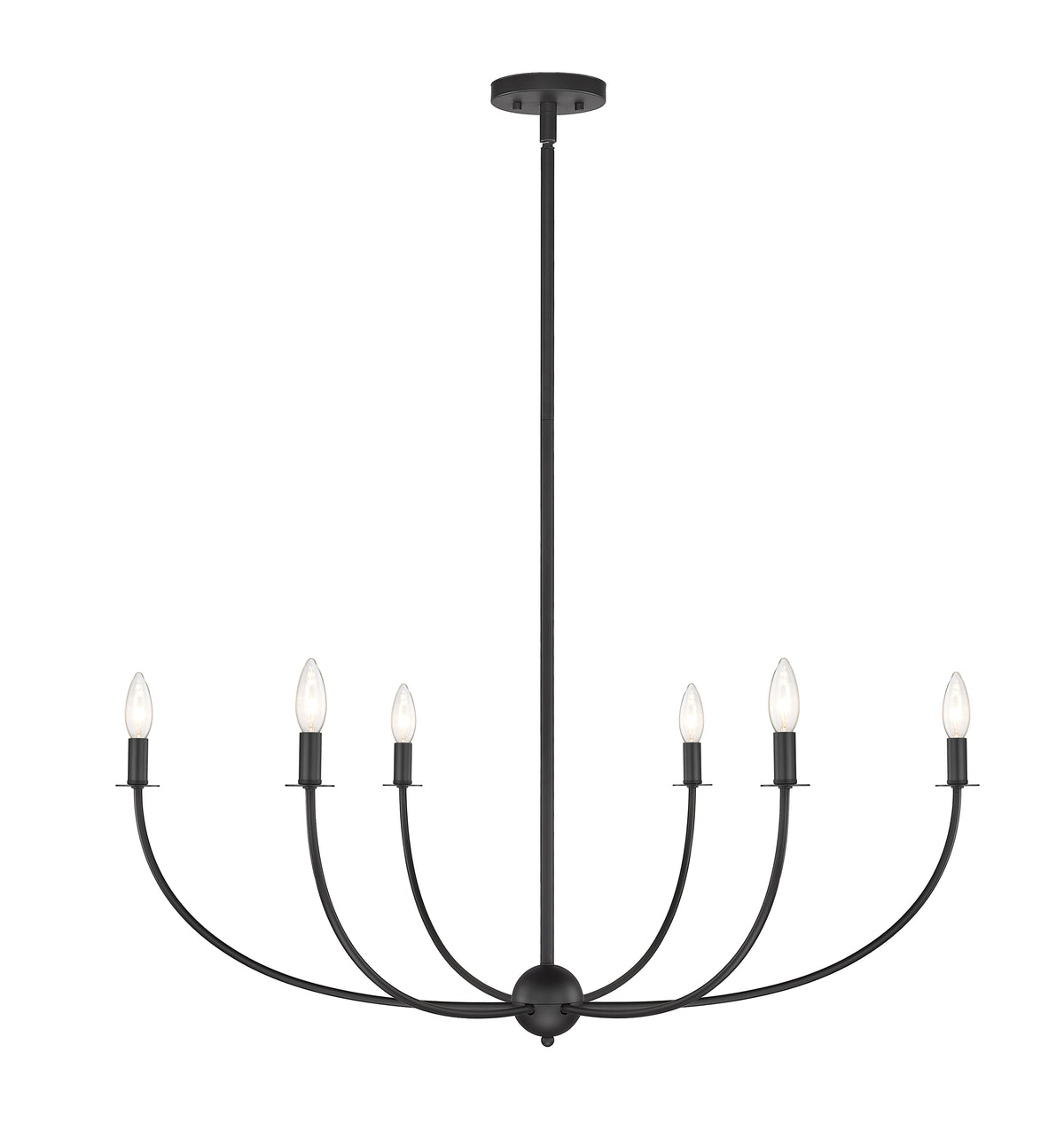 Lustre Shannon Noir mat, 42" – vue 4