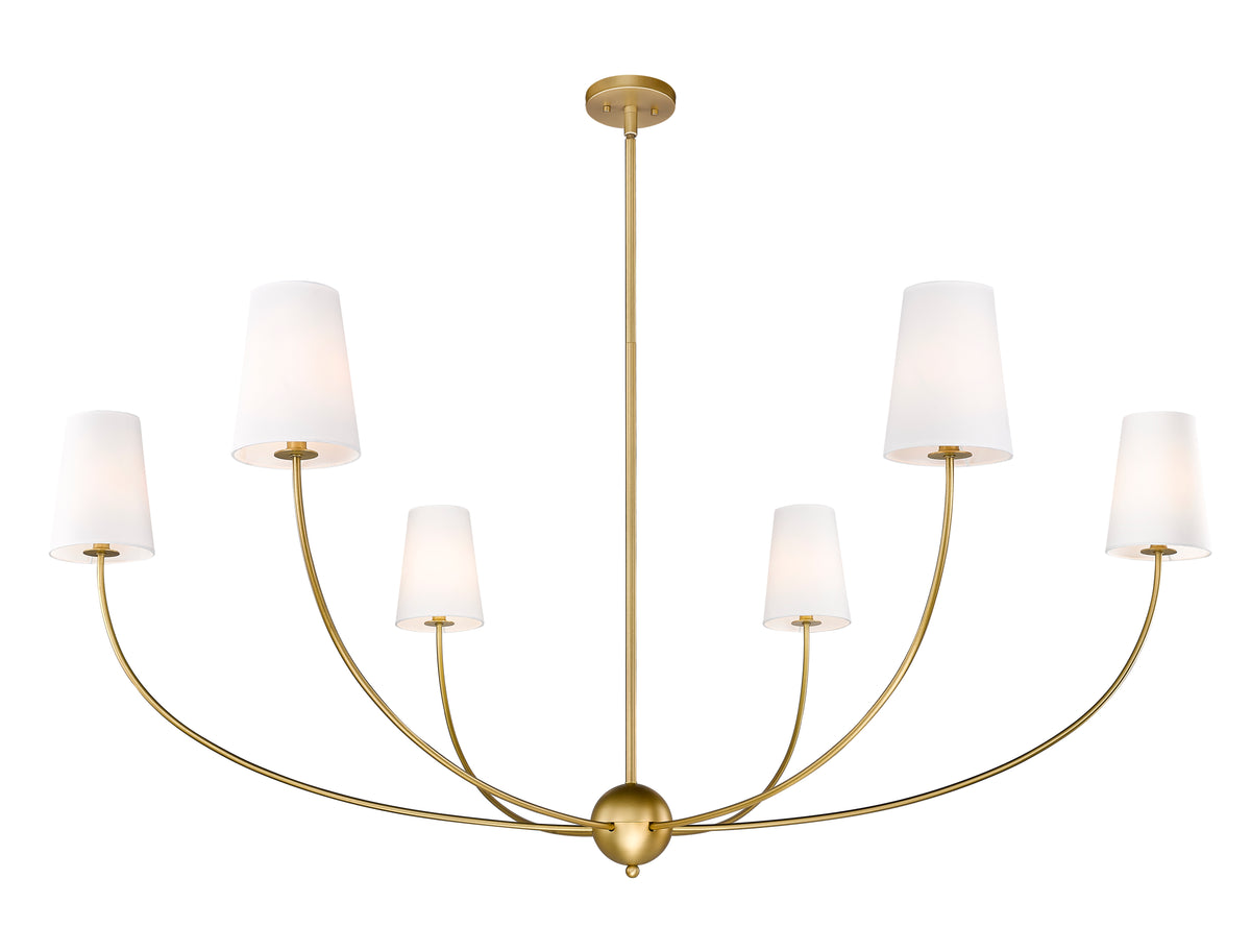 Lustre Shannon Laiton frotté, 62" – vue 5