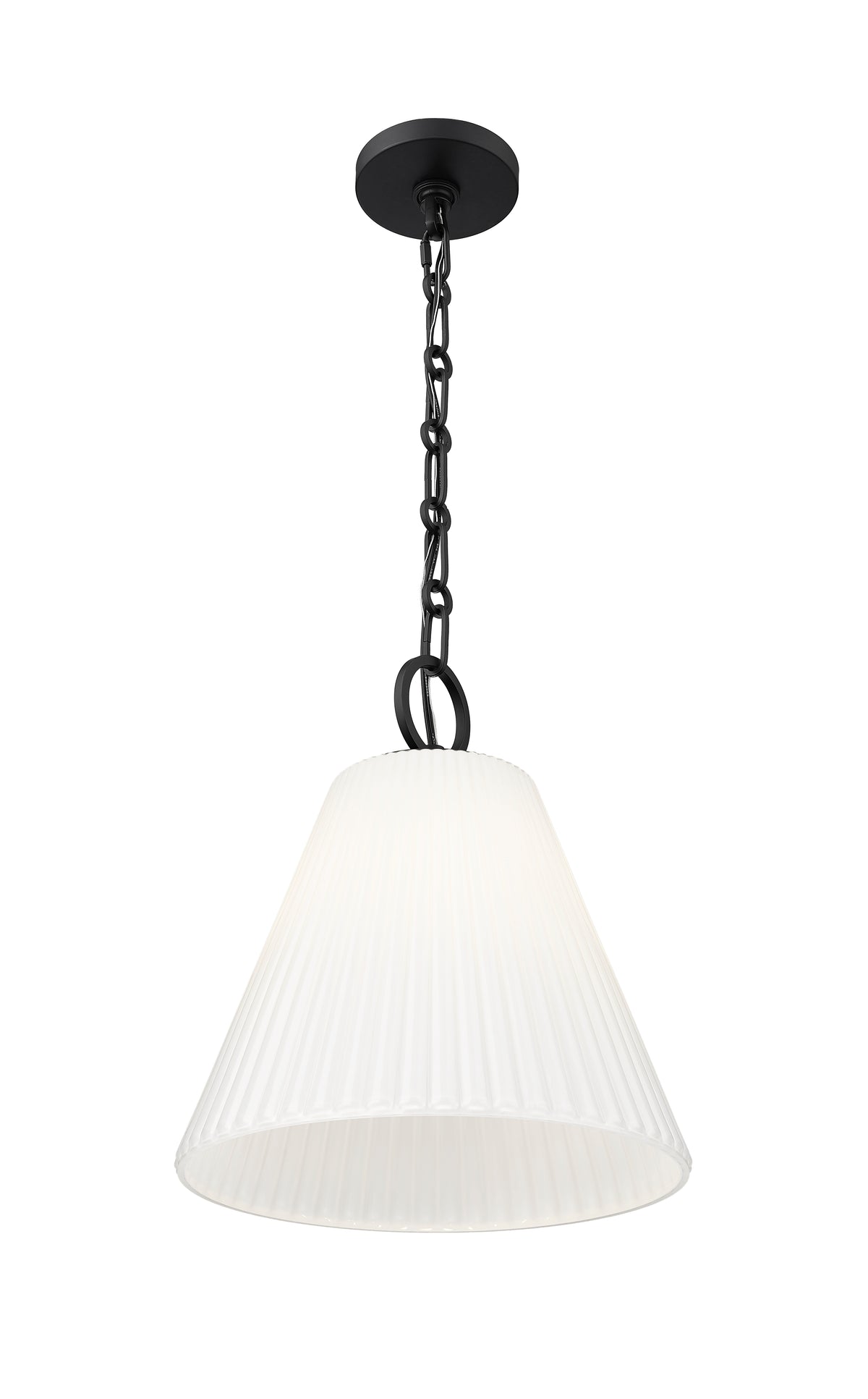 Suspension Alaric Noir mat, 14" – vue 5