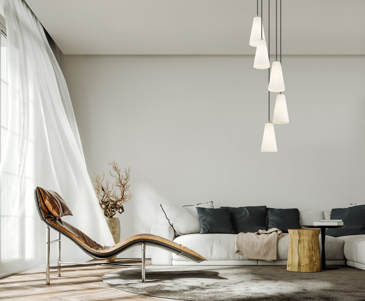 Lustre Farrell Or moderne, 12", 11" – vue 3