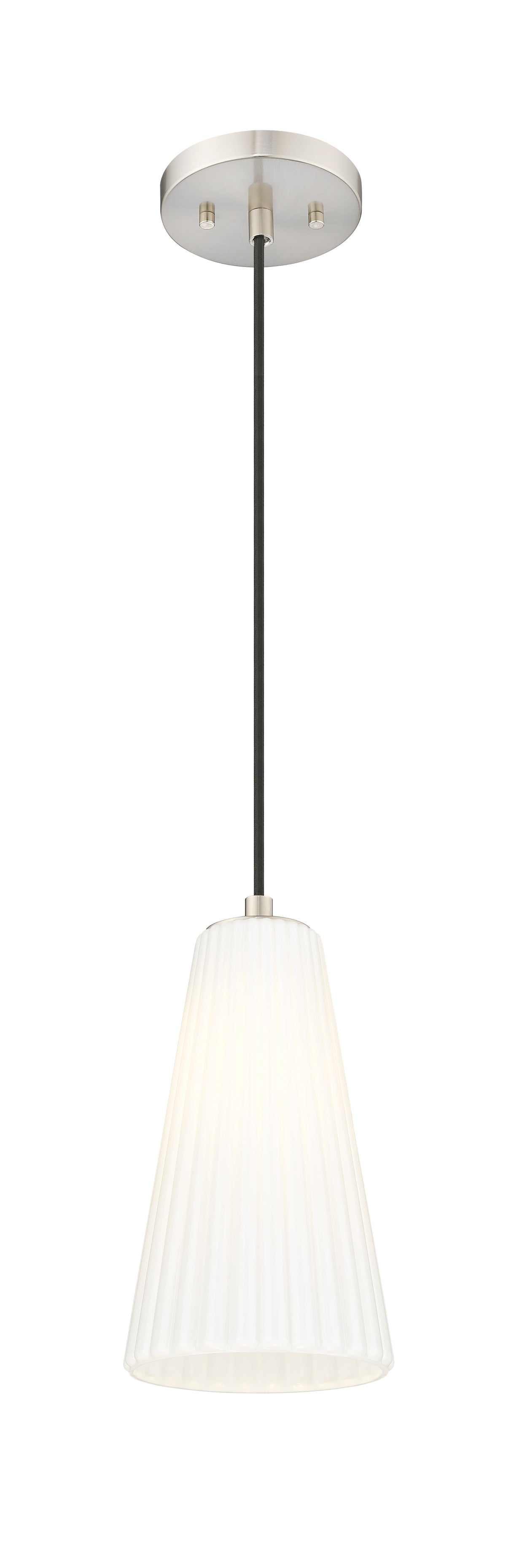 Mini-suspension Farrell Câble, Nickel brossé, 11" – vue 4