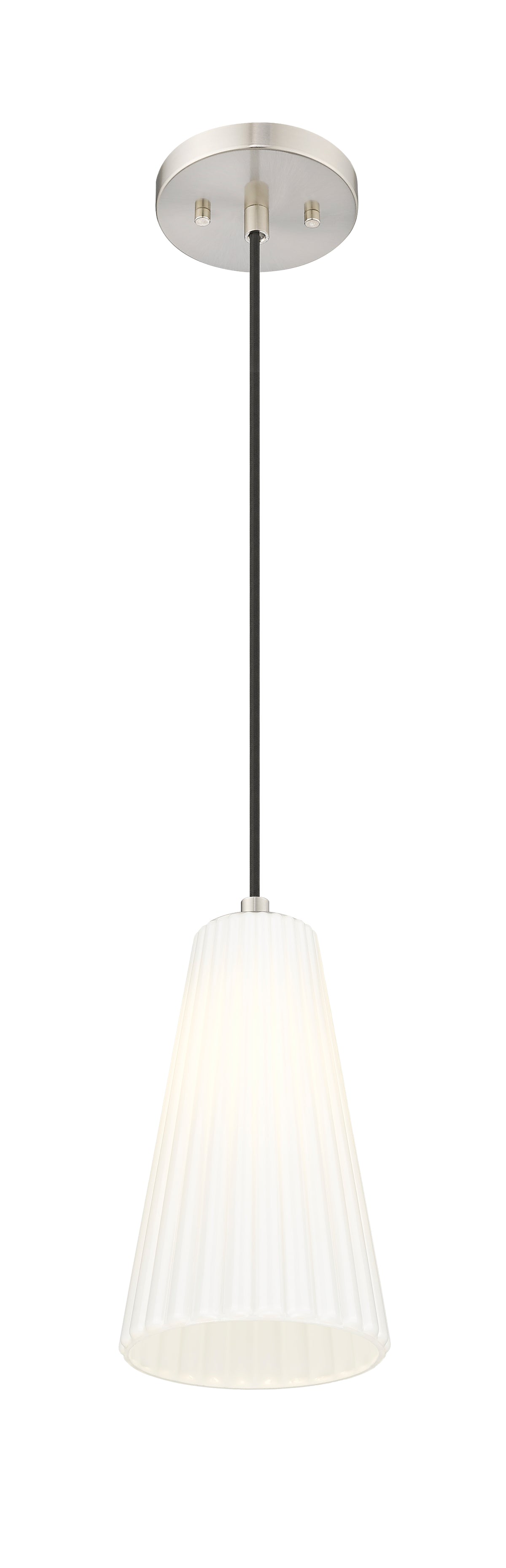 Mini-suspension Farrell Câble, Nickel brossé, 11" – vue 5