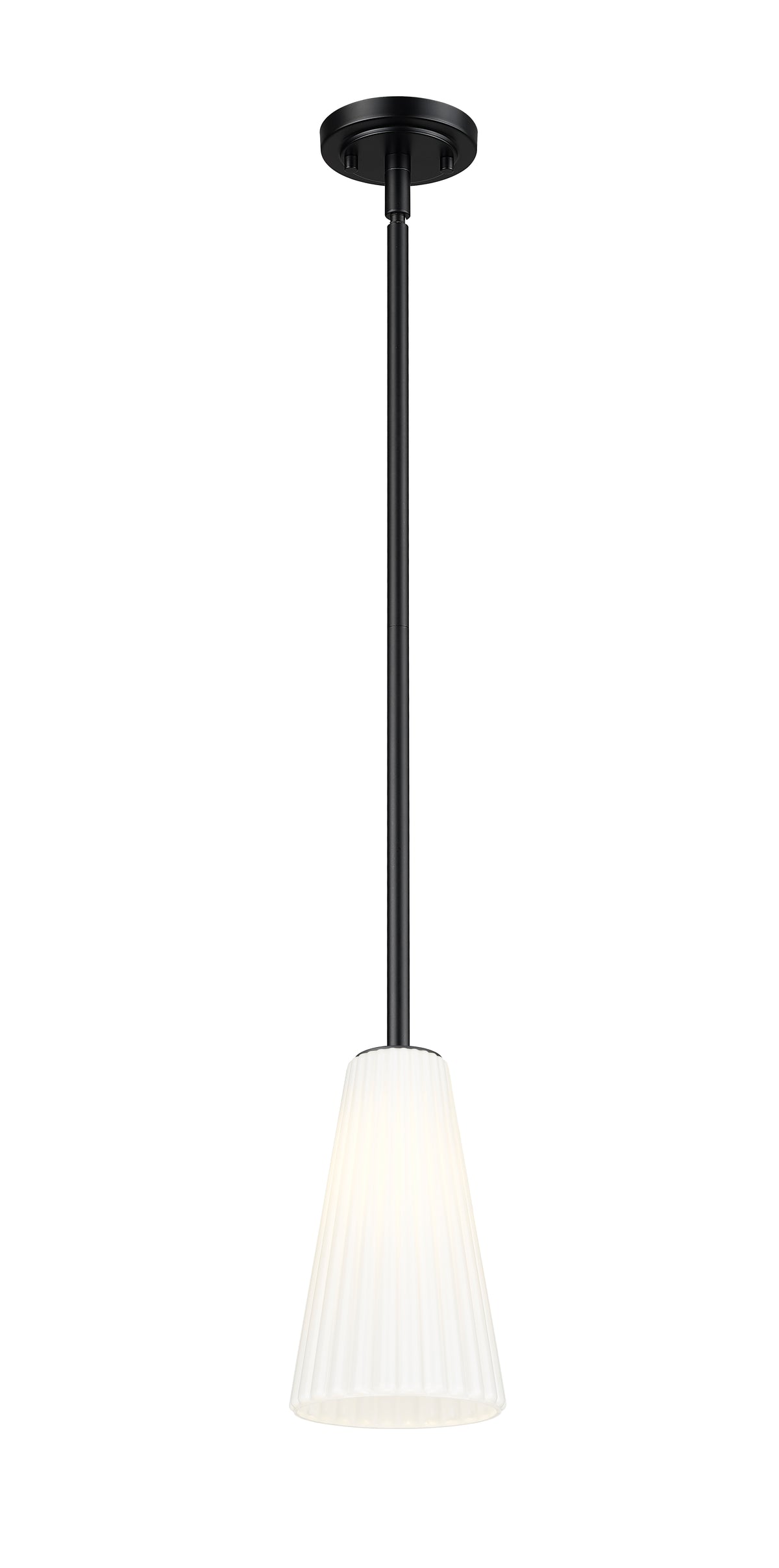 Mini-suspension Farrell Tige, Noir mat, 11" – vue 4